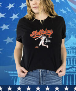 Jackson Holliday Orioles Baseball Slugger Swing Shirt