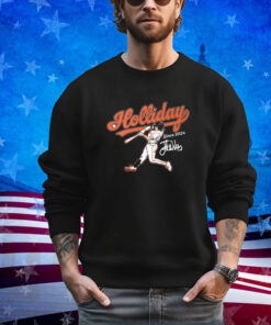 Jackson Holliday Orioles Baseball Slugger Swing Shirt