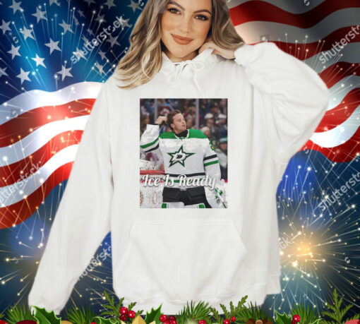 Jake Oettinger Dallas Stars ovi cheetos ice is ready shirt