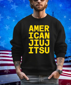 Jake Shields Wearing American Jiu Jitsu shirt