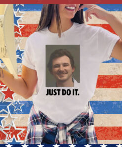 Just Do It Morgan Wallen Chair Mugshot Shirt