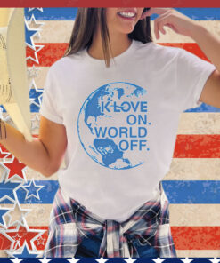 Klove on world off shirt