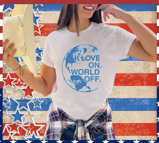 Klove on world off shirt