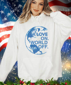 Klove on world off shirt