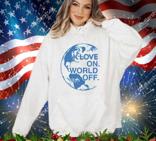 Klove on world off shirt