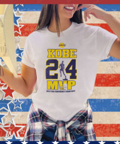 Kobe Bryant Los Angeles Lakers MVP 2008 Western Champions shirt