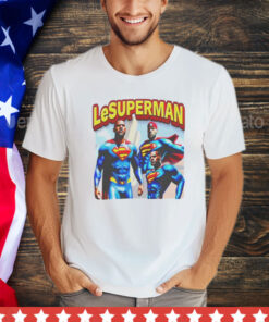 LeSuperman Lebron James Superman shirt