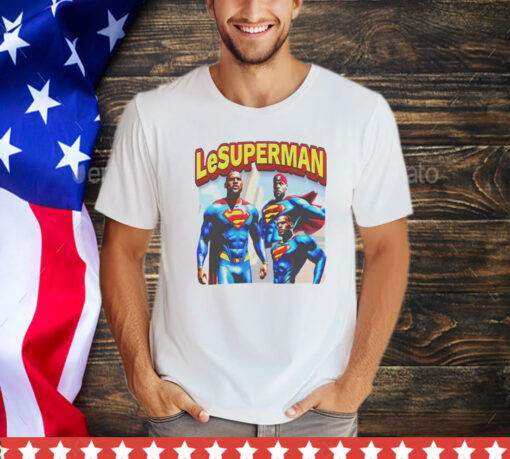 LeSuperman Lebron James Superman shirt