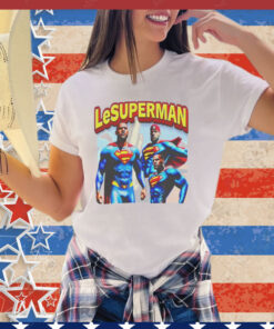 LeSuperman Lebron James Superman shirt