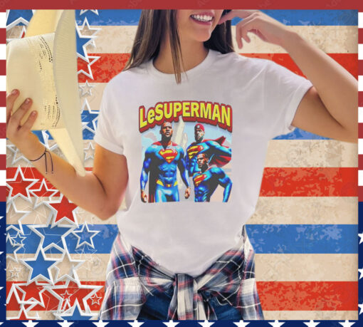 LeSuperman Lebron James Superman shirt