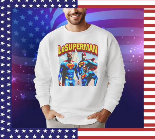 LeSuperman Lebron James Superman shirt