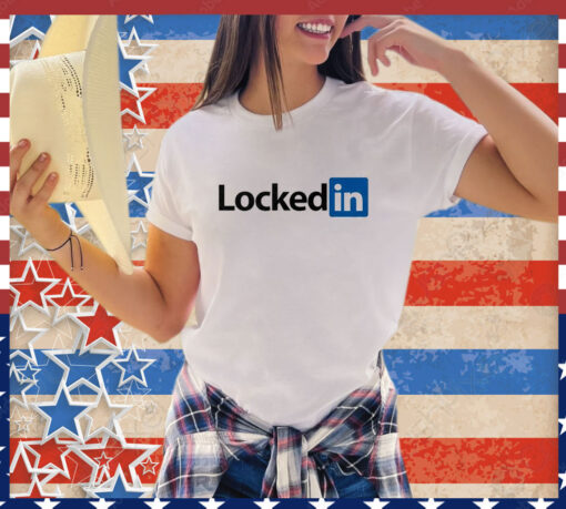 Locked In logo shirt