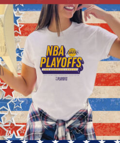 Los Angeles Lakers 2024 NBA Playoffs shirt