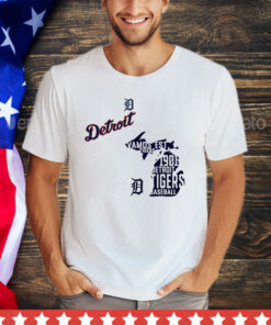 MLB Detroit Tigers baseball logo shirt