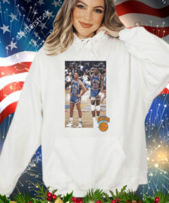 Mark Jackson Patrick Ewing photo shirt