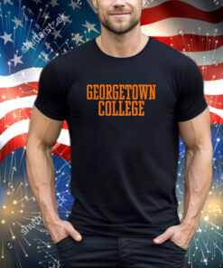 Matt Jones Wearing Georgetown College Shirt
