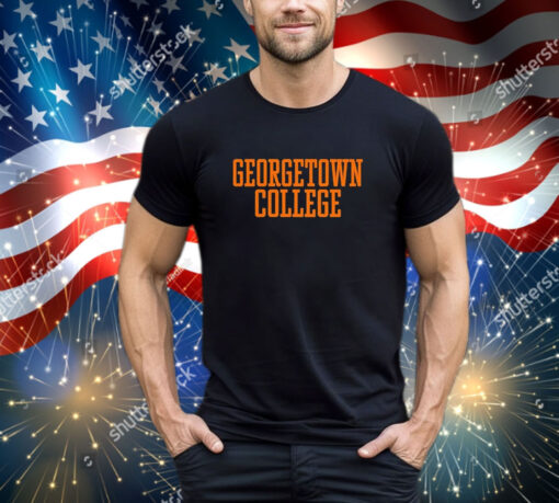 Matt Jones Wearing Georgetown College Shirt