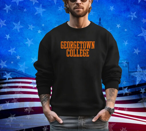 Matt Jones Wearing Georgetown College Shirt