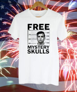 Men’s Free Mystery Skulls Tee Shirt