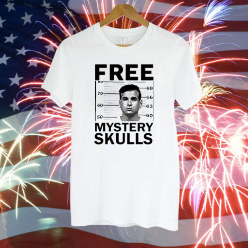 Men’s Free Mystery Skulls Tee Shirt