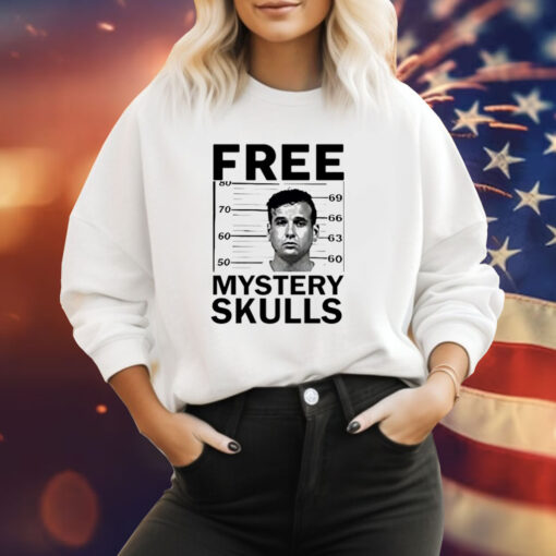 Men’s Free Mystery Skulls Tee Shirt