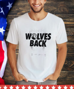 Minnesota Timberwolves Wolves Back 2024 shirt