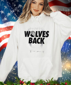 Minnesota Timberwolves Wolves Back 2024 shirt