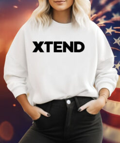 Miranda Cohen wearing xtend logo Tee Shirt