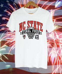 Nc State Wolfpack 2024 NCAA Men’s Basketball Final Four Tee Shirt
