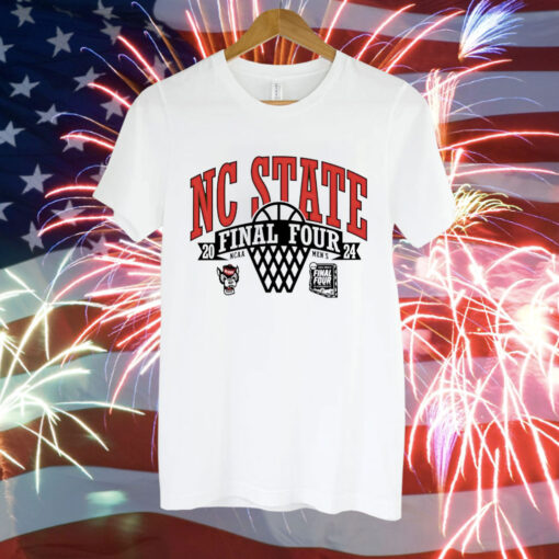 Nc State Wolfpack 2024 NCAA Men’s Basketball Final Four Tee Shirt