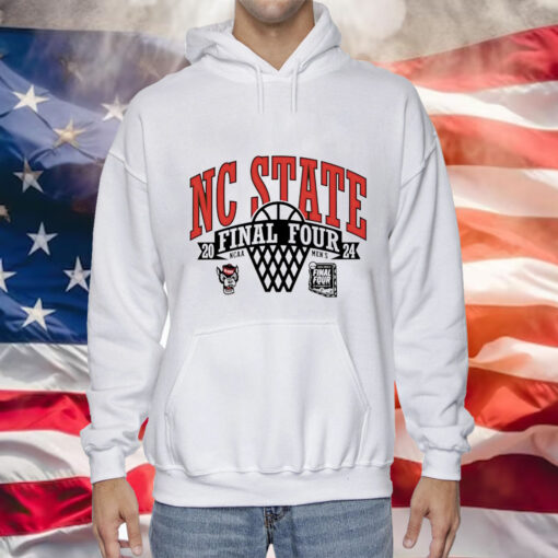 Nc State Wolfpack 2024 NCAA Men’s Basketball Final Four Tee Shirt