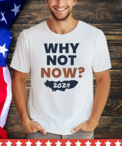 New York Knicks why not now 2024 shirt