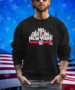 No quit in New York Rangers NHL shirt