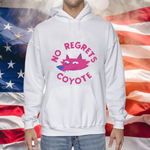 No regrets coyote fox Tee Shirt