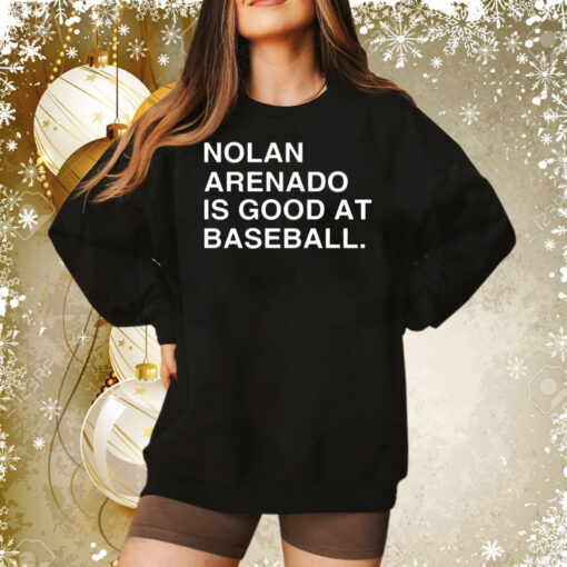 Nolan Arenado is good at football Tee Shirt