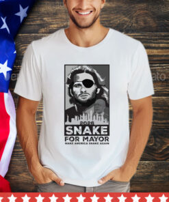 Official 2026 Snake For Nyc Mayor Make America Snake Again shirt