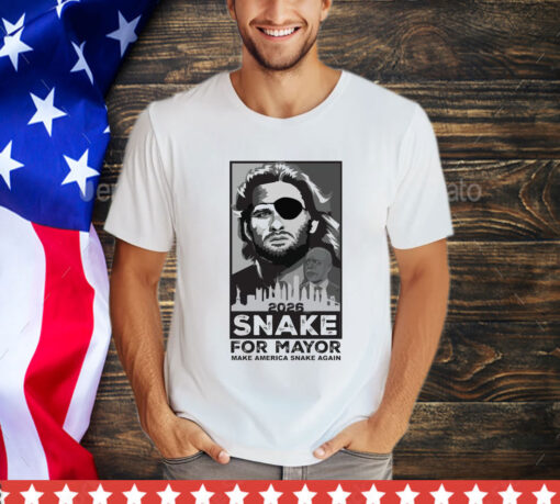 Official 2026 Snake For Nyc Mayor Make America Snake Again shirt