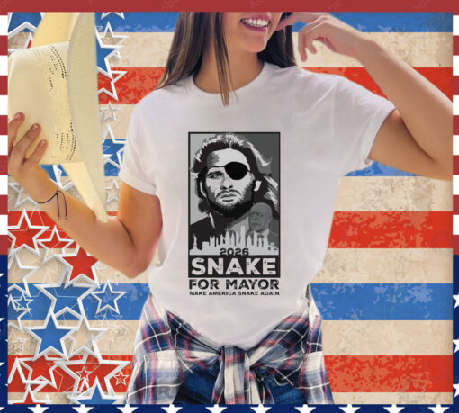 Official 2026 Snake For Nyc Mayor Make America Snake Again shirt