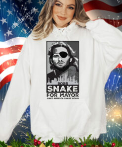 Official 2026 Snake For Nyc Mayor Make America Snake Again shirt