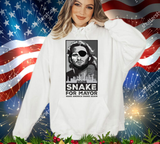 Official 2026 Snake For Nyc Mayor Make America Snake Again shirt