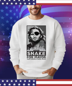 Official 2026 Snake For Nyc Mayor Make America Snake Again shirt