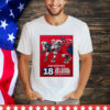Official Alex Ovechkin Of Washington Capitals NHL Became The First Player Had At Least 30 Goals In 18 Seasons NHL shirt