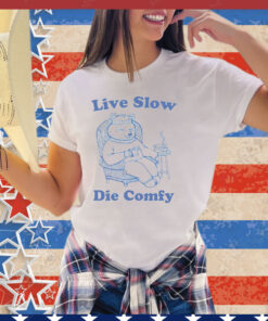 Official Bear live slow die comfy shirt