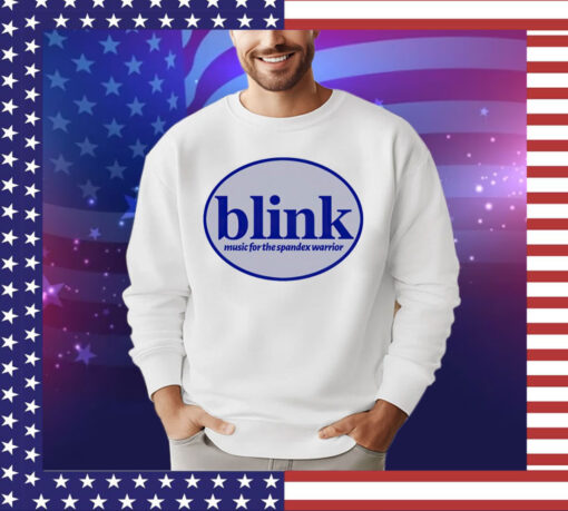 Official Blink music for the spandex warrior shirt