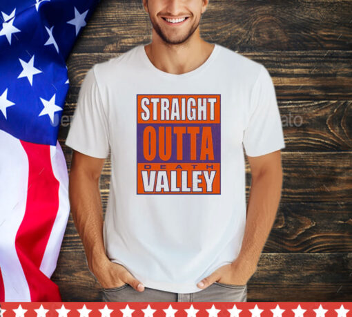 Official Clemson Tigers straight outta death valley shirt