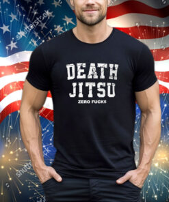 Official Death Jitsu Zero Fucks Iwgp World Heavyweight shirt