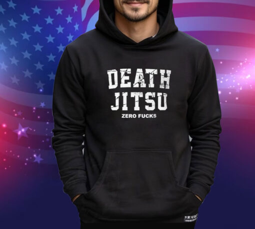 Official Death Jitsu Zero Fucks Iwgp World Heavyweight shirt