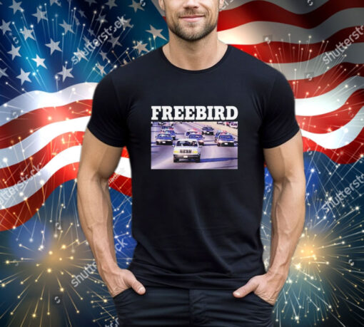 Official Freebird White Bronco Shirt