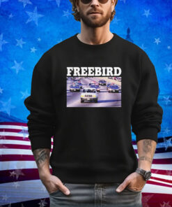 Official Freebird White Bronco Shirt