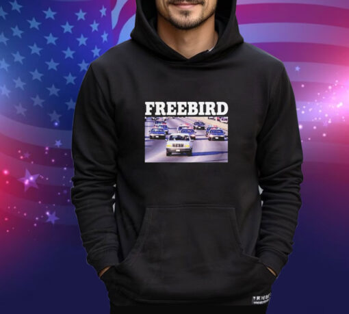 Official Freebird White Bronco Shirt